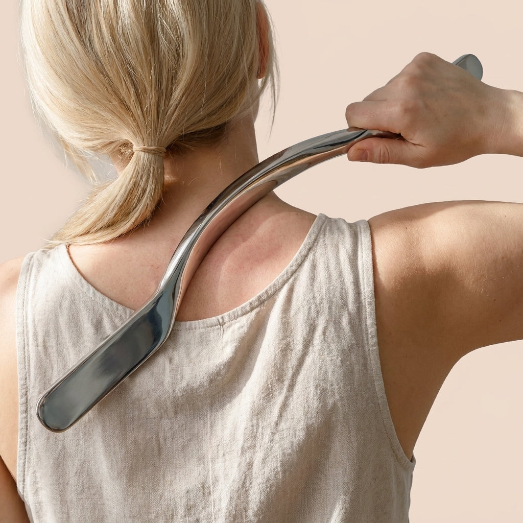 Trainovafit 5-in-1 Stainless Steel IASTM Muscle Scraper & Gua Sha Set