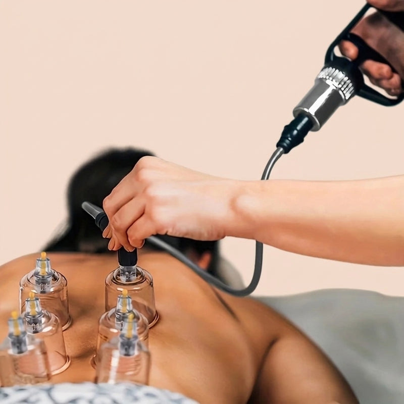 Trainovafit Professional Vacuum Cupping Therapy Set with Hand Pump