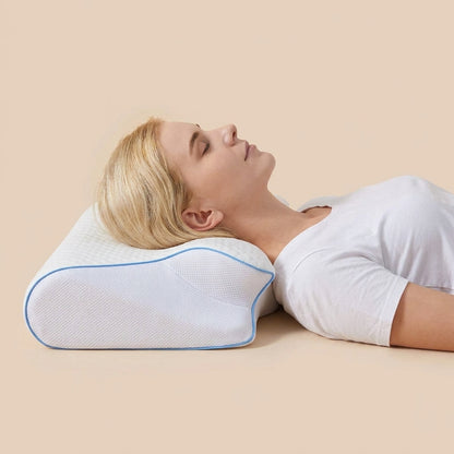 Trainovafit Ergonomic Butterfly Cervical Memory Foam Pillow