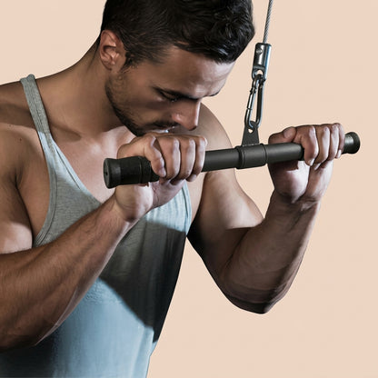 Trainovafit Heavy-Duty Cable Machine Attachments Set for Gym Pulley
