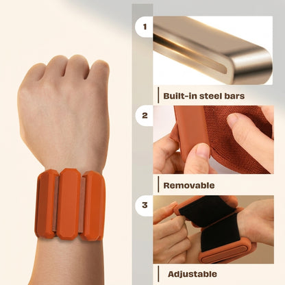 Wearable Silicone Wrist/Ankle Weights